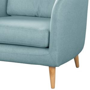 Fauteuil Sarrato Tissu Lioba: Bleu clair