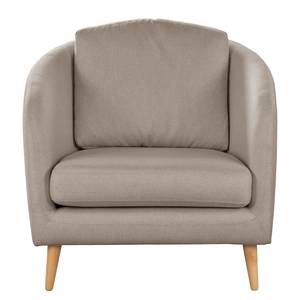 Fauteuil Sarrato Tissu Lioba: Taupe