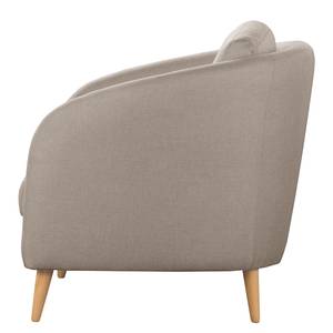 Fauteuil Sarrato Tissu Lioba: Taupe