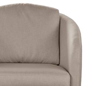 Fauteuil Sarrato Tissu Lioba: Taupe