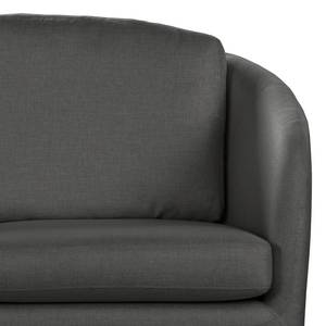 2-Sitzer Sofa Sarrato Webstoff Lioba: Anthrazit