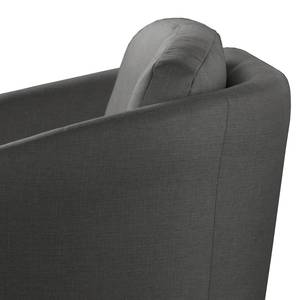 2-Sitzer Sofa Sarrato Webstoff Lioba: Anthrazit