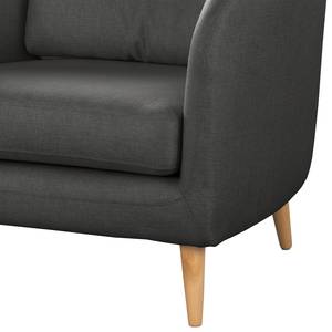 Fauteuil Sarrato Tissu Lioba: Anthracite