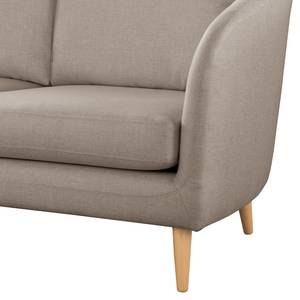 2-Sitzer Sofa Sarrato Webstoff Lioba: Taupe