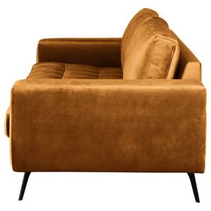 3-Sitzer Sofa Pruneda Samt Tomi: Goldbraun