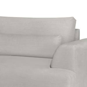 Ecksofa Colladas Webstoff Carde: Stahl - Longchair davorstehend links