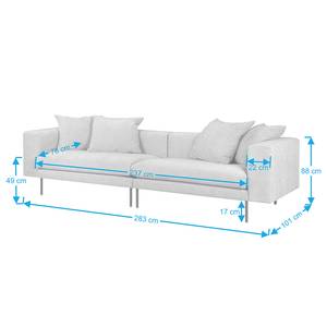 Bigsofa Riberica Webstoff Bogna: Maisgelb