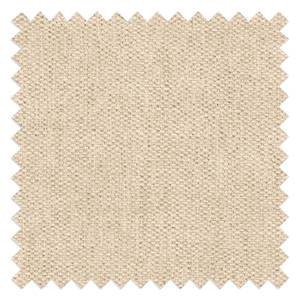 Ecksofa Ribela Chenille Roselia: Creme - Ottomane davorstehend links