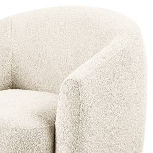 Fauteuil Acalia Bouclé Stof Anouk: Crèmekleurig