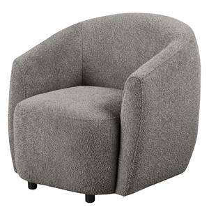 Fauteuil Acalia Tissu Bouclé Anouk: Graphite