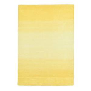 Tapis en laine Comfort Ombre Laine vierge - Jaune - 70 x 140 cm