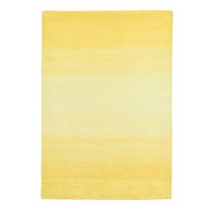 Tapis en laine Comfort Ombre Laine vierge - Jaune - 140 x 200 cm