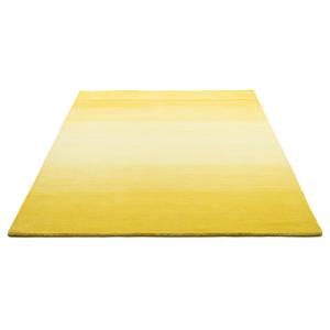 Tapis en laine Comfort Ombre Laine vierge - Jaune - 140 x 200 cm