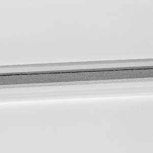 Schwebetürenschrank Elara - Farbspiegel Alpinweiß - Breite: 181 cm
