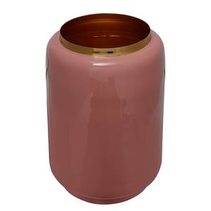 Vase Art Deco Typ H Eisen - Pink - Höhe: 25 cm