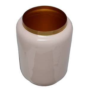 Vase Art Deco Typ H Eisen - Ivory - Höhe: 25 cm