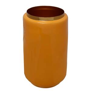 Vase Art Deco - Type H Fer - Jaune - Hauteur : 30 cm