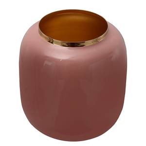 Vase Art Deco Typ E Eisen - Pink - Höhe: 20 cm