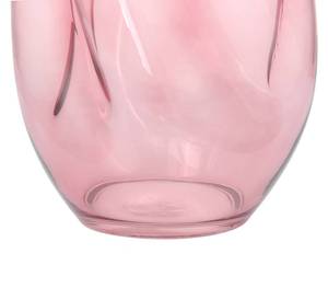 Glazen vaas Sidney type A glas - Roze - 15 x 15 cm