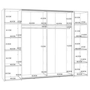 Armoire à portes coulissantes Arkens Blanc