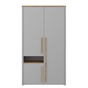 Armoire Twyford Gris / Imitation chêne Catane