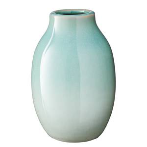 Vase PORTIMAO glasiert Steingut - Pastellgrün