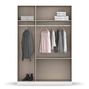 Armoire à portes battantes Costa Blanc alpin - Largeur : 136 cm