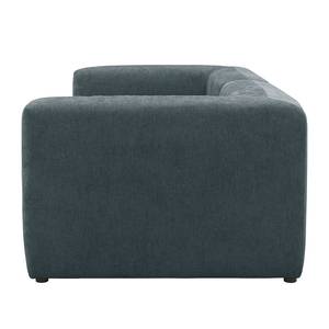 2-Sitzer Sofa Finbo Webstoff Floricia: Blaugrau