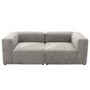 2-Sitzer Sofa Finbo Webstoff Floricia: Grau