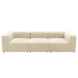 3-Sitzer Sofa Finbo Webstoff Floricia: Beige