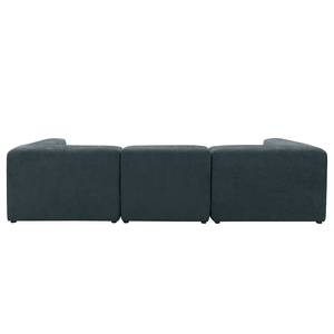 3-Sitzer Sofa Finbo Webstoff Floricia: Blaugrau