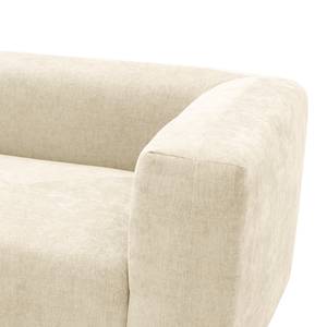 Hoekbank Finbo 2-zits met chaise longue oriëntatie universeel - Geweven stof Floricia: Beige