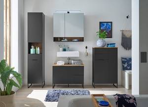 Set di 4 mobili bagno Emporia - 178 cm Opaco nero