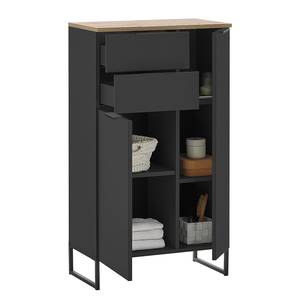 Set di 4 mobili bagno Emporia - 178 cm Opaco nero