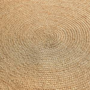 Kurzflorteppich Rangpur Jute - Gold - Durchmesser: 140 cm