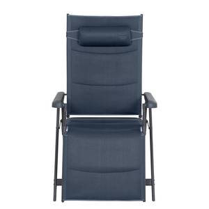 Campingstuhl Relax Premium XL Aluminium - Dunkelblau