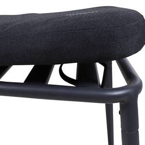 Hocker Yobaya Opener Stahl pulverbeschichtet / Polyester - Schwarz