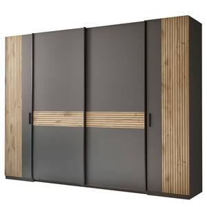 Armoire Ramke Graphite / Imitation chêne viking