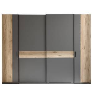 Armoire Ramke Graphite / Imitation chêne viking