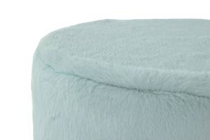 Hocker Nona Typ A Edelstahl - Polyester - Hellblau