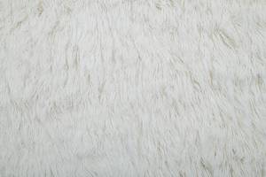Wollteppich Fluffy Schurwolle - Weiß - 180 x 250 cm
