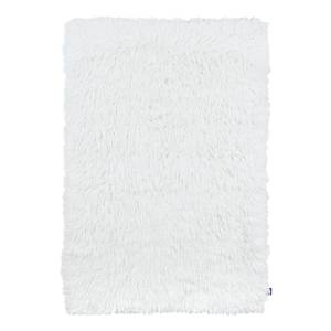 Tapis Fluffy Laine vierge - Blanc - 80 x 160 cm