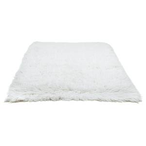 Tappeto di lana Fluffy Lana vergine - Bianco - 80 x 160 cm