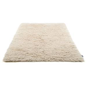 Tappeto di lana Fluffy Lana vergine - Beige - 140 x 190 cm