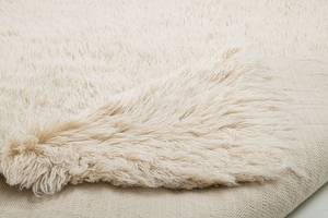 Tappeto di lana Fluffy Lana vergine - Beige - 140 x 190 cm