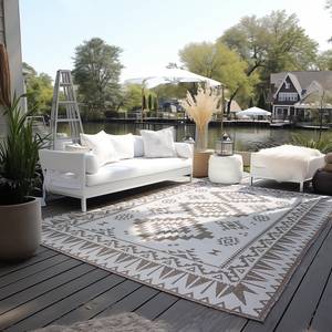 In-/Outdoorteppich Dynamic Polypropylen - Beige - 160 x 230 cm