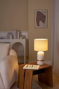 Lampada da tavolo Glowing Soul Ceramica - Oro / Beige - 1 punto luce