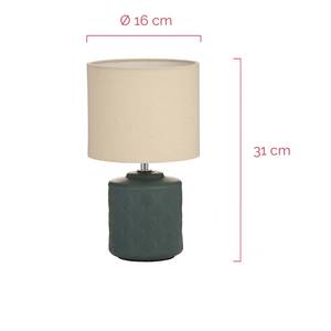 Lampe Glowing Midnight Céramique - Vert foncé - 1 ampoule