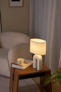 Lampada da tavolo Glow Of Purity Ceramica - Beige - 1 punto luce