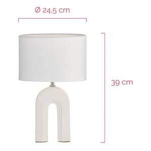 Lampada da tavolo Glow Of Purity Ceramica - Beige - 1 punto luce